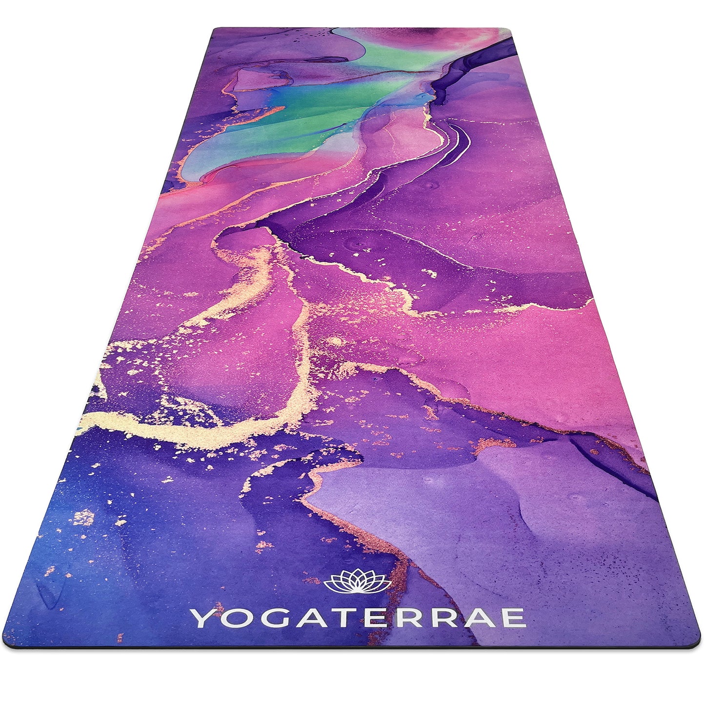 TAPIS DE YOGA SUÉDÉ ET CAOUTCHOUC NATUREL SAMADHI " VOYAGE "