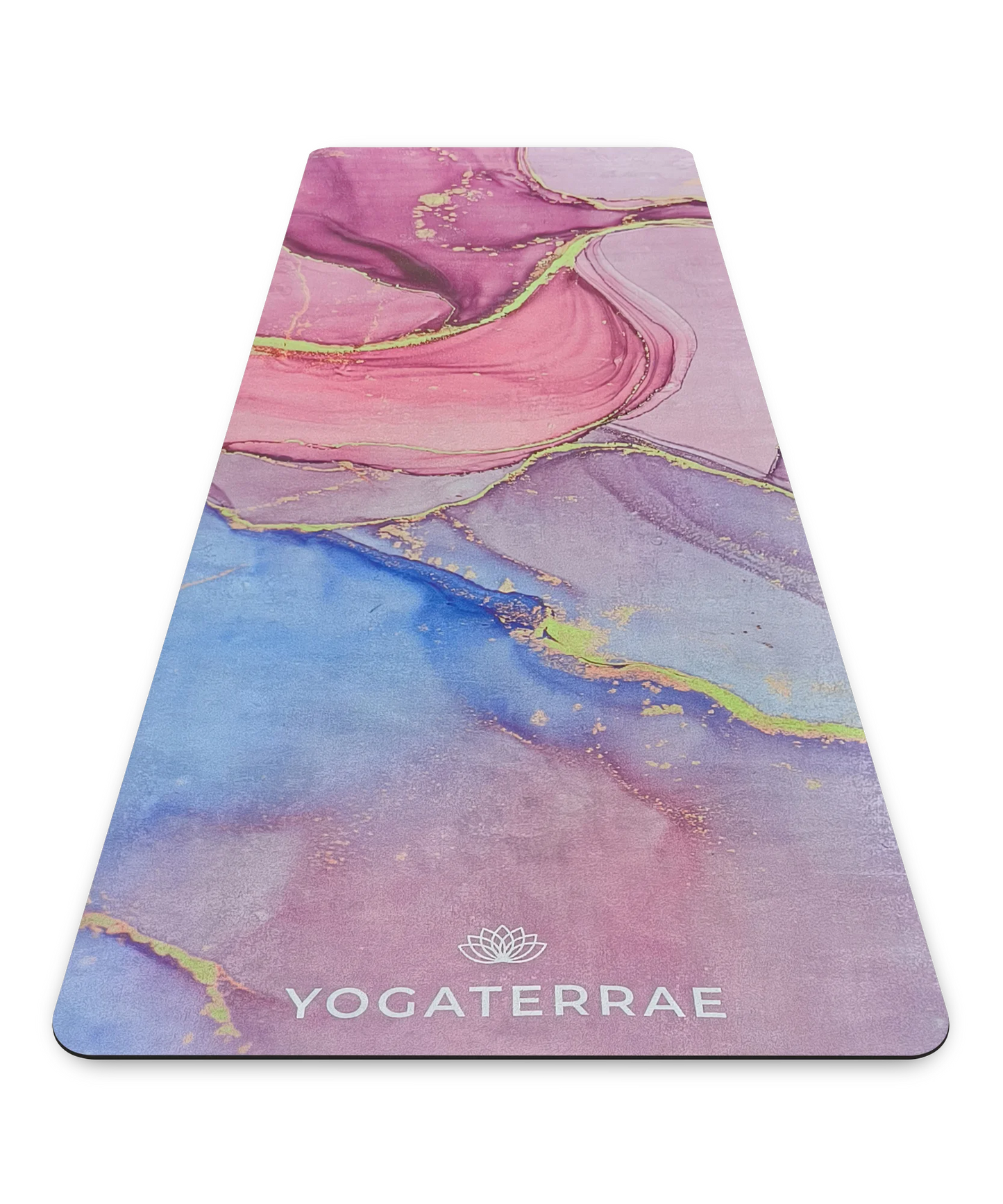 YOGAMATTE AUS MIKROFASER-VELOURS UND NATURKAUTSCHUK RATNA COMFORT