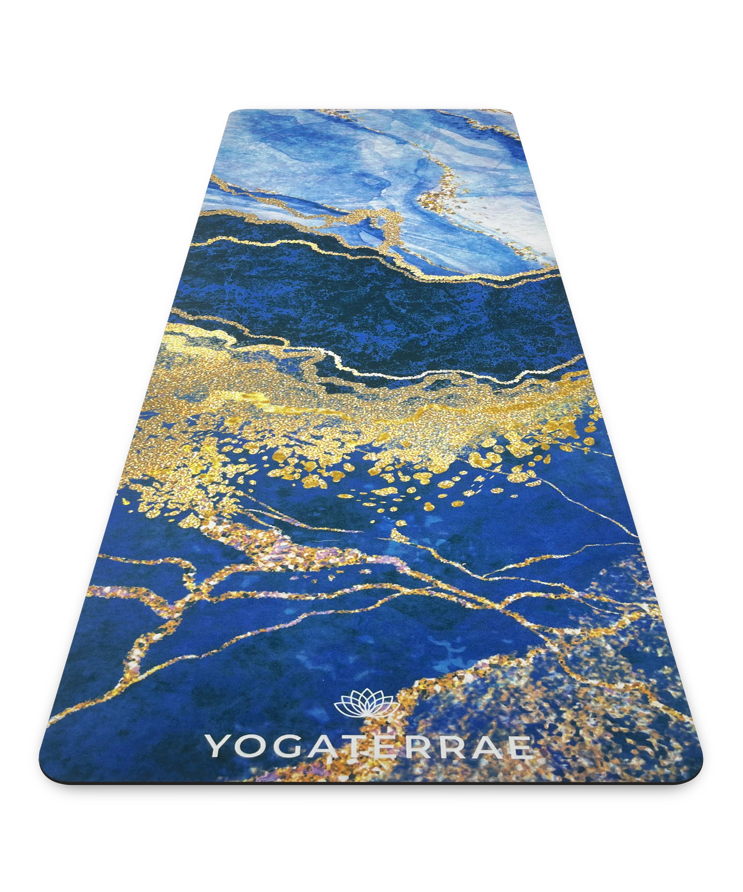 YOGAMATTE MIKROFASER WILDLEDER UND NATURKAUTSCHUK NILA SAMUDRA REISE
