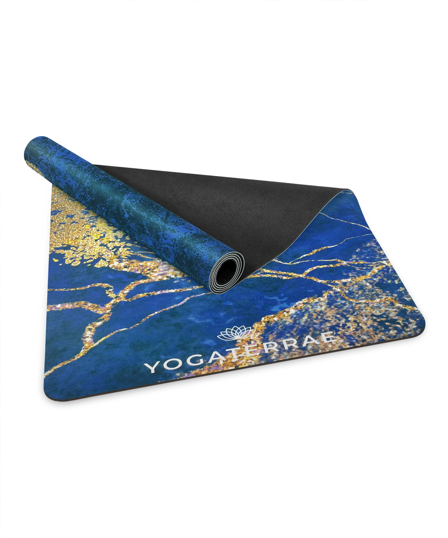 YOGAMATTE MIKROFASER WILDLEDER UND NATURKAUTSCHUK NILA SAMUDRA REISE