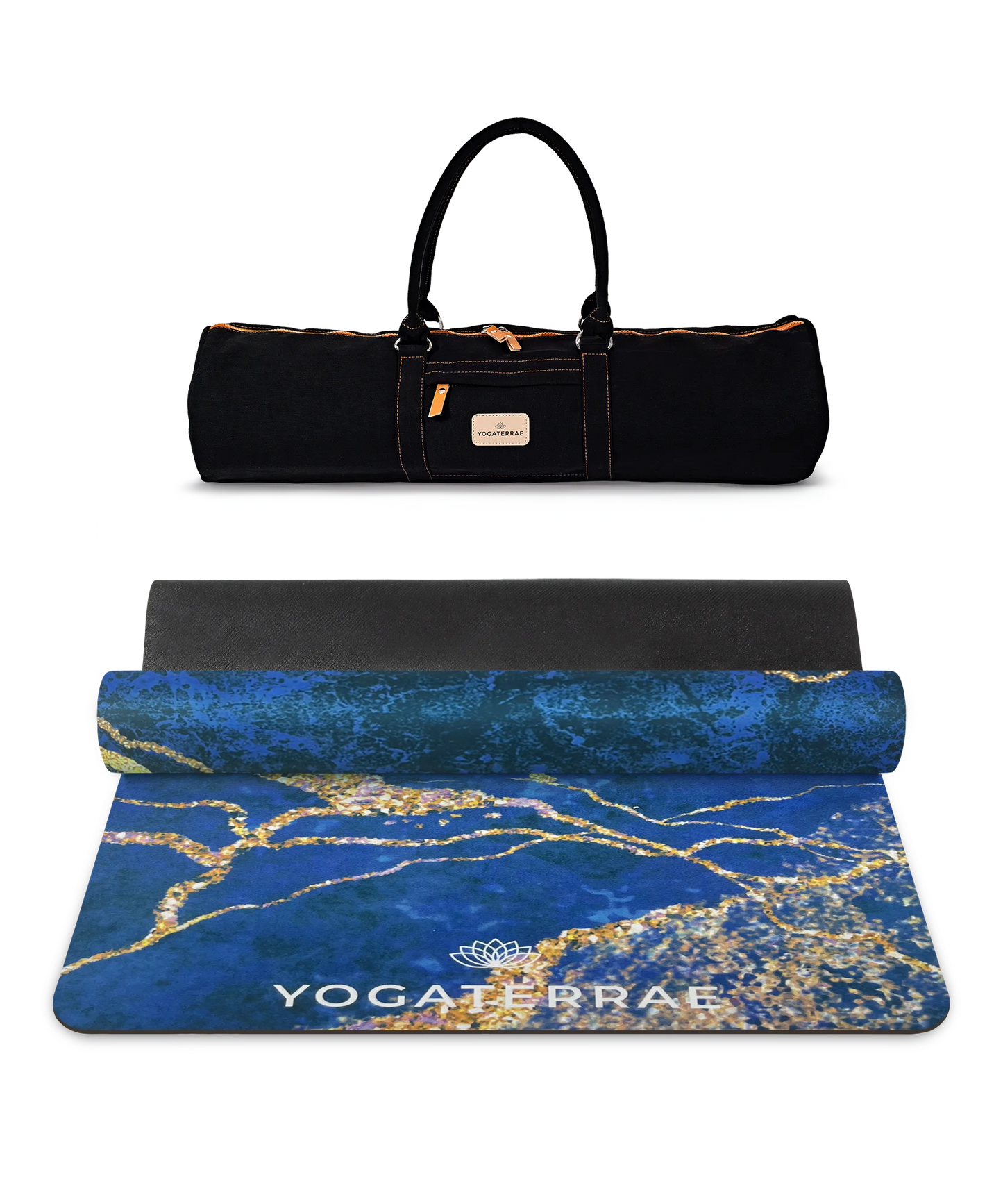TAPIS DE YOGA MICROFIBRE SUÉDÉE CAOUTCHOUC NATUREL NILA SAMUDRA CONFORT AVEC SAC