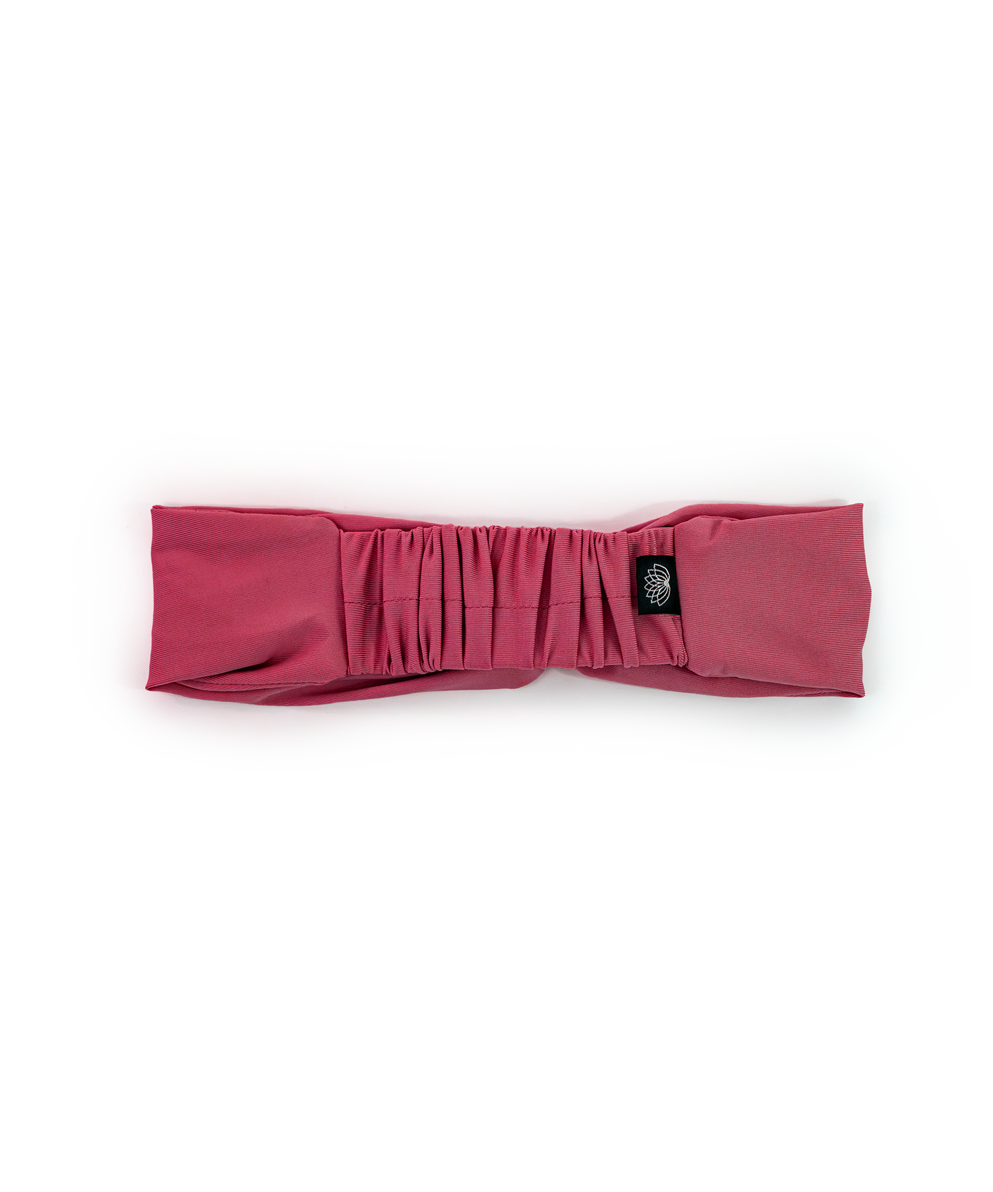 BANDEAU TWIST NOEUD POUR CHEVEUX CONFORT STYLE DOUX EXTENSIBLE FRAMBOISE