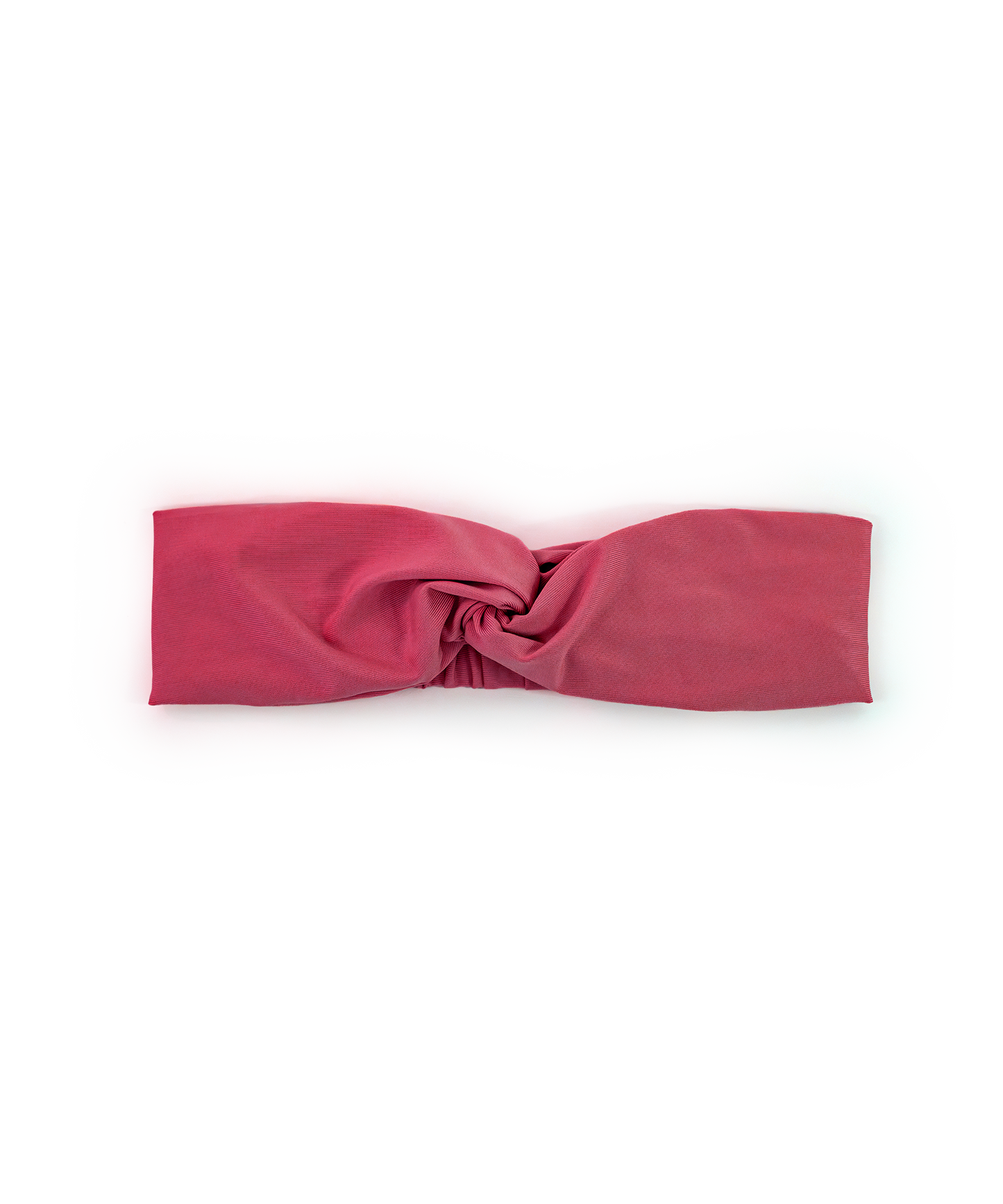 BANDEAU TWIST NOEUD POUR CHEVEUX CONFORT STYLE DOUX EXTENSIBLE FRAMBOISE