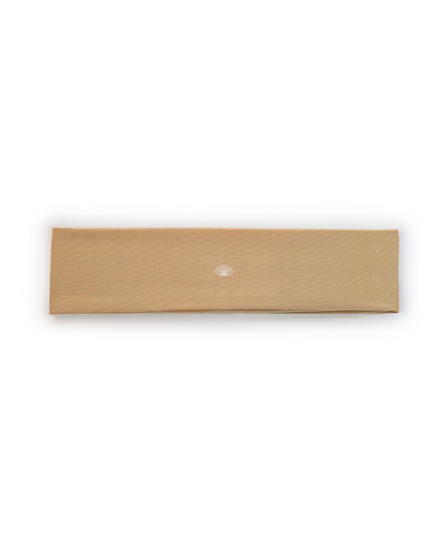 BANDEAU CHEVEUX DOUX EXTENSIBLE YOGA FITNESS BALADE BEIGE
