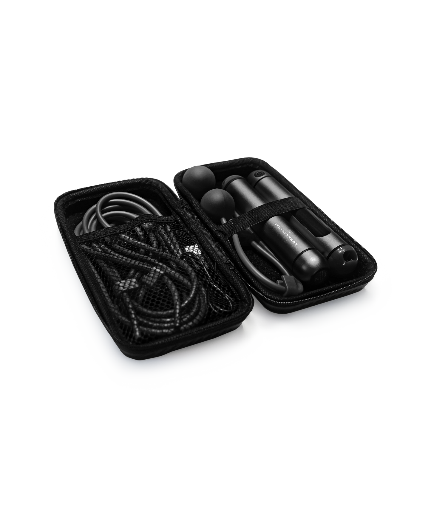 CORDE À SAUTER CONNECTÉE BLUETOOTH – NOIR