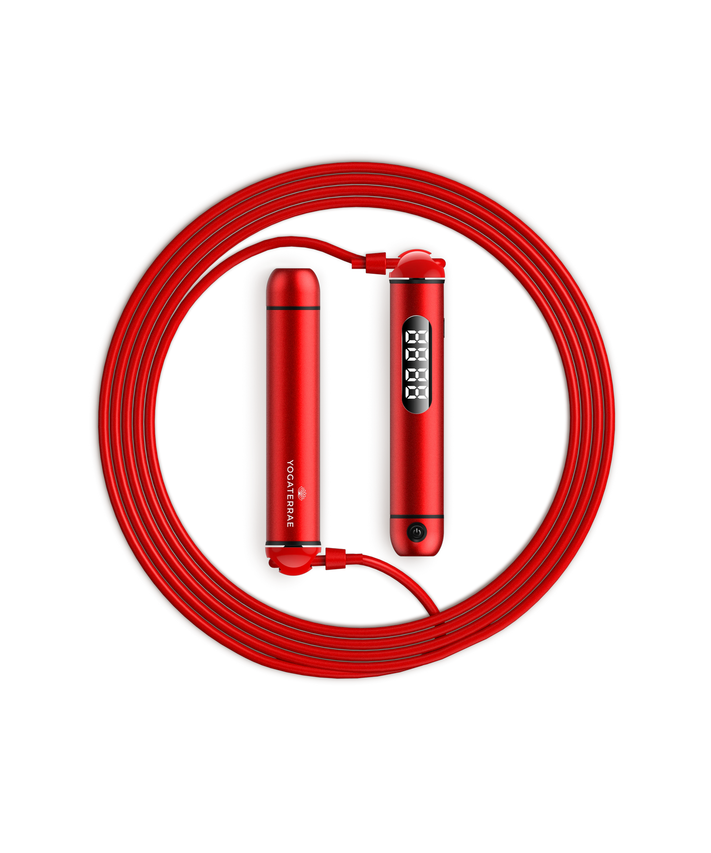 CORDE À SAUTER CONNECTÉE BLUETOOTH – ROUGE