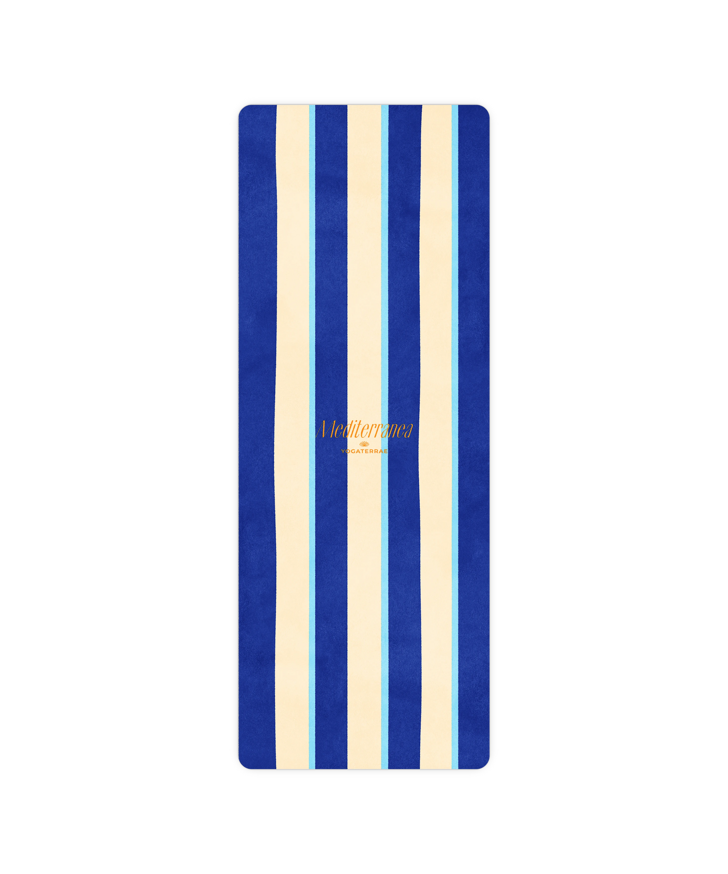 TAPIS DE YOGA VOYAGE ANTIDÉRAPANT MICROFIBRE SANTORIN – MEDITERRANEA