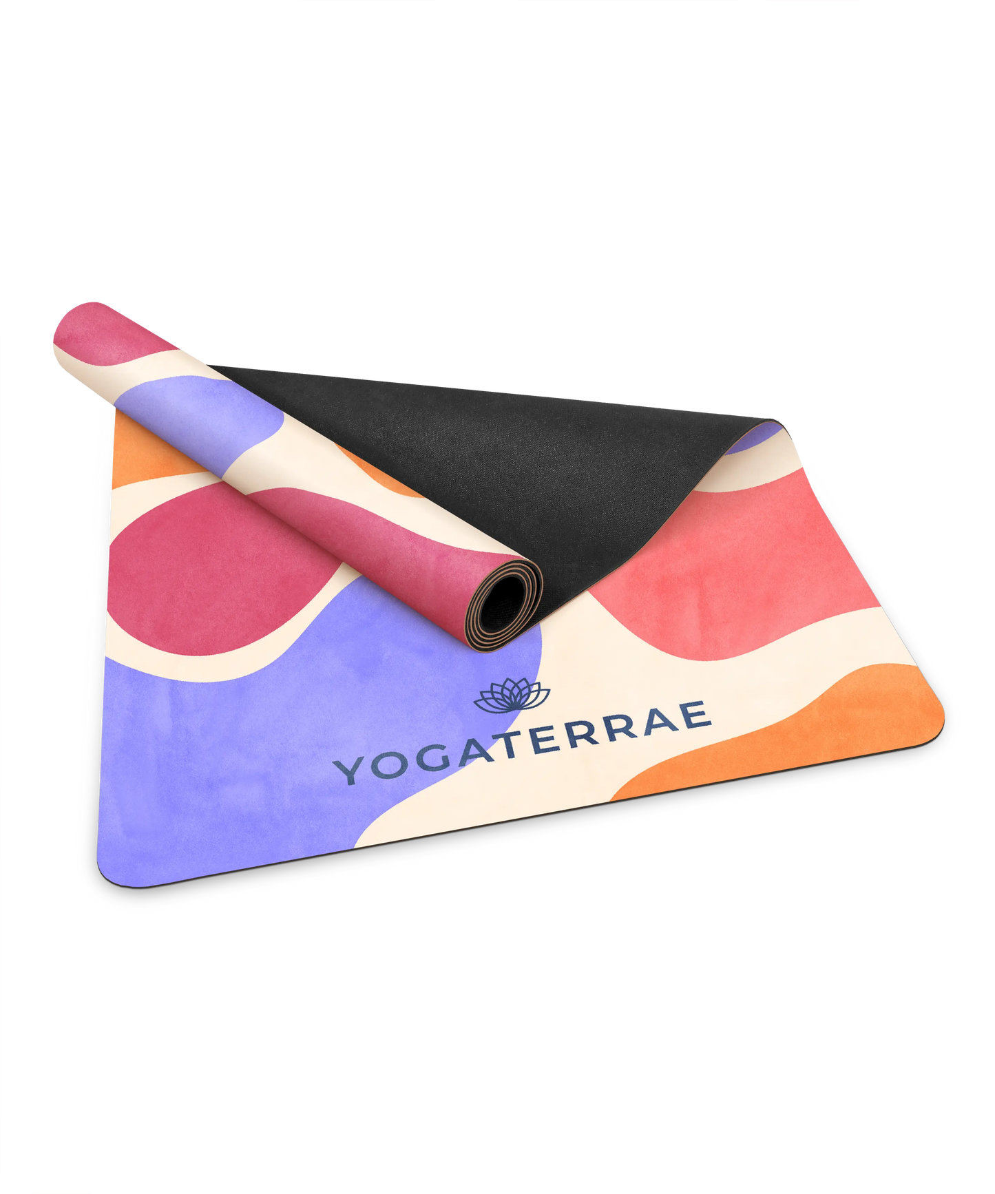 TAPIS DE YOGA VOYAGE 1 MM ANTIDÉRAPANT MICROFIBRE MIAMI – NOMADE