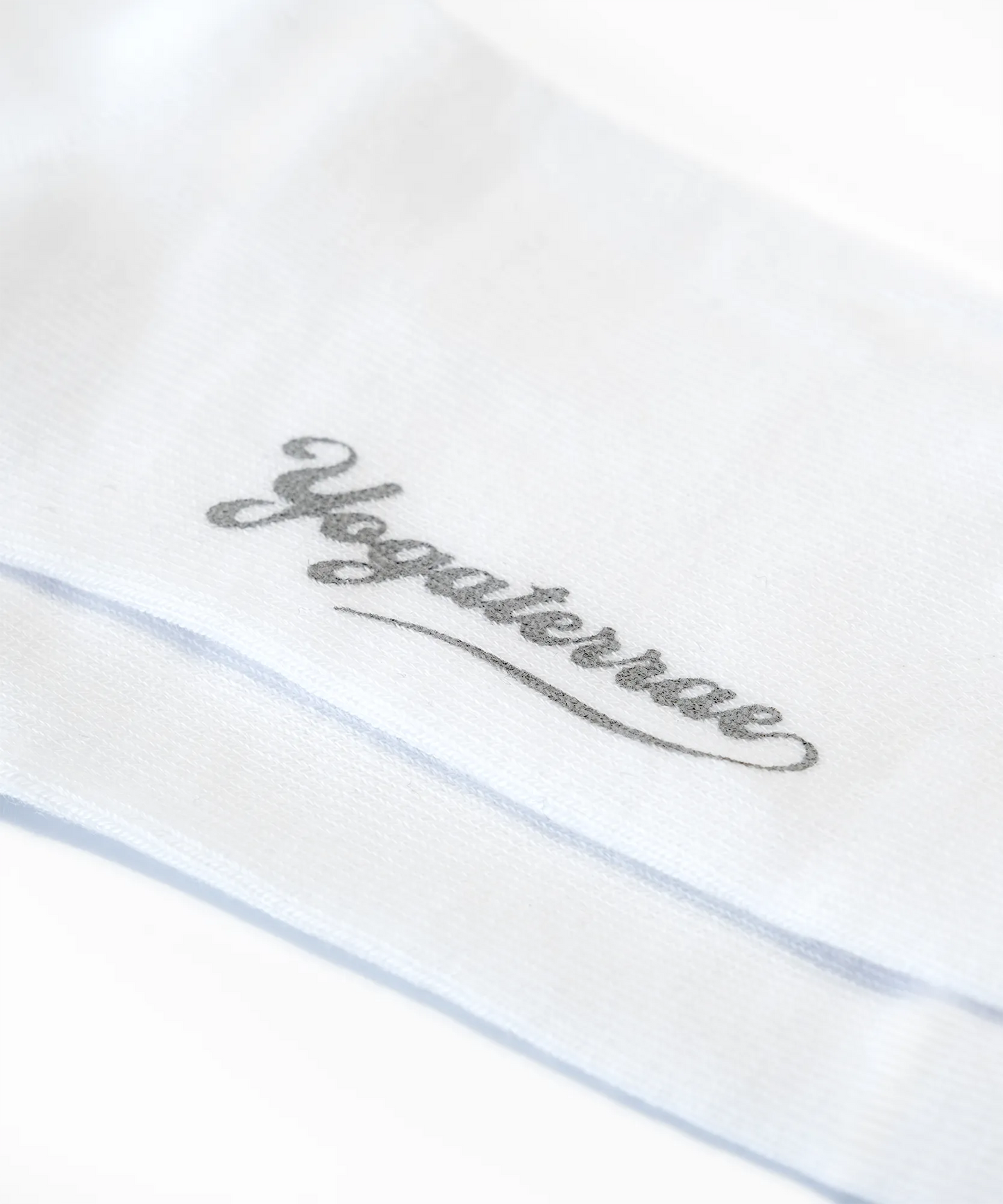 CHAUSSETTES FEMME BORDS ONDULÉS, BLANC