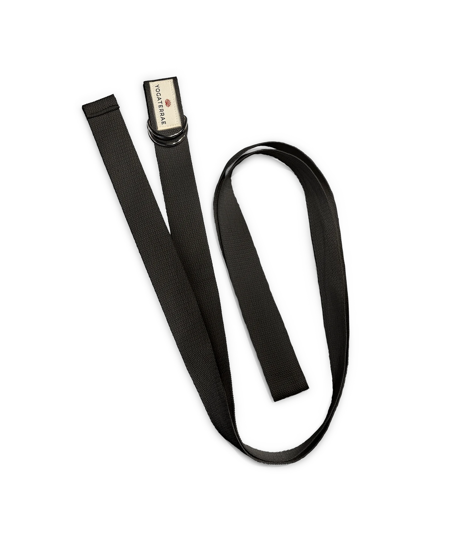 SANGLE DE YOGA BLACK AVEC BOUCLES – 230 cm