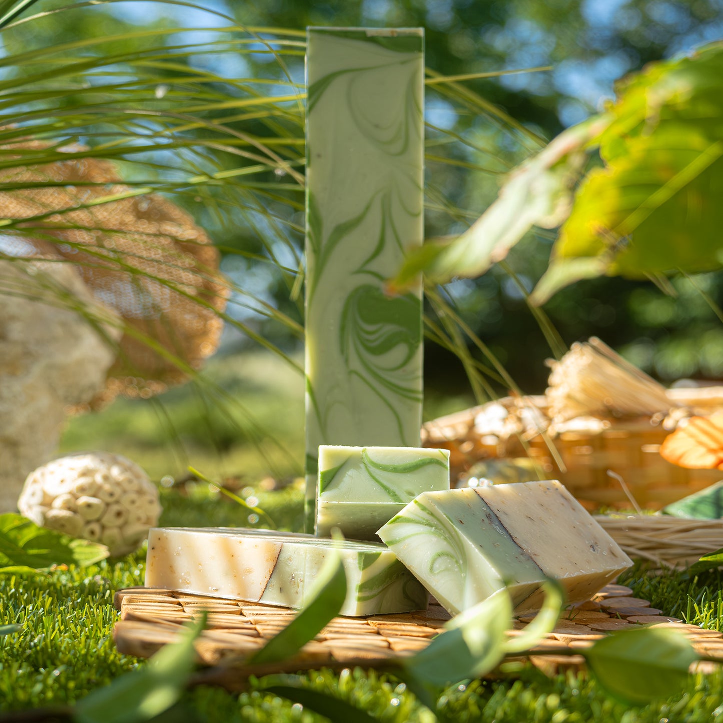 NATURAL SOAP BAR N°14 COEUR D'ARTICHAUT