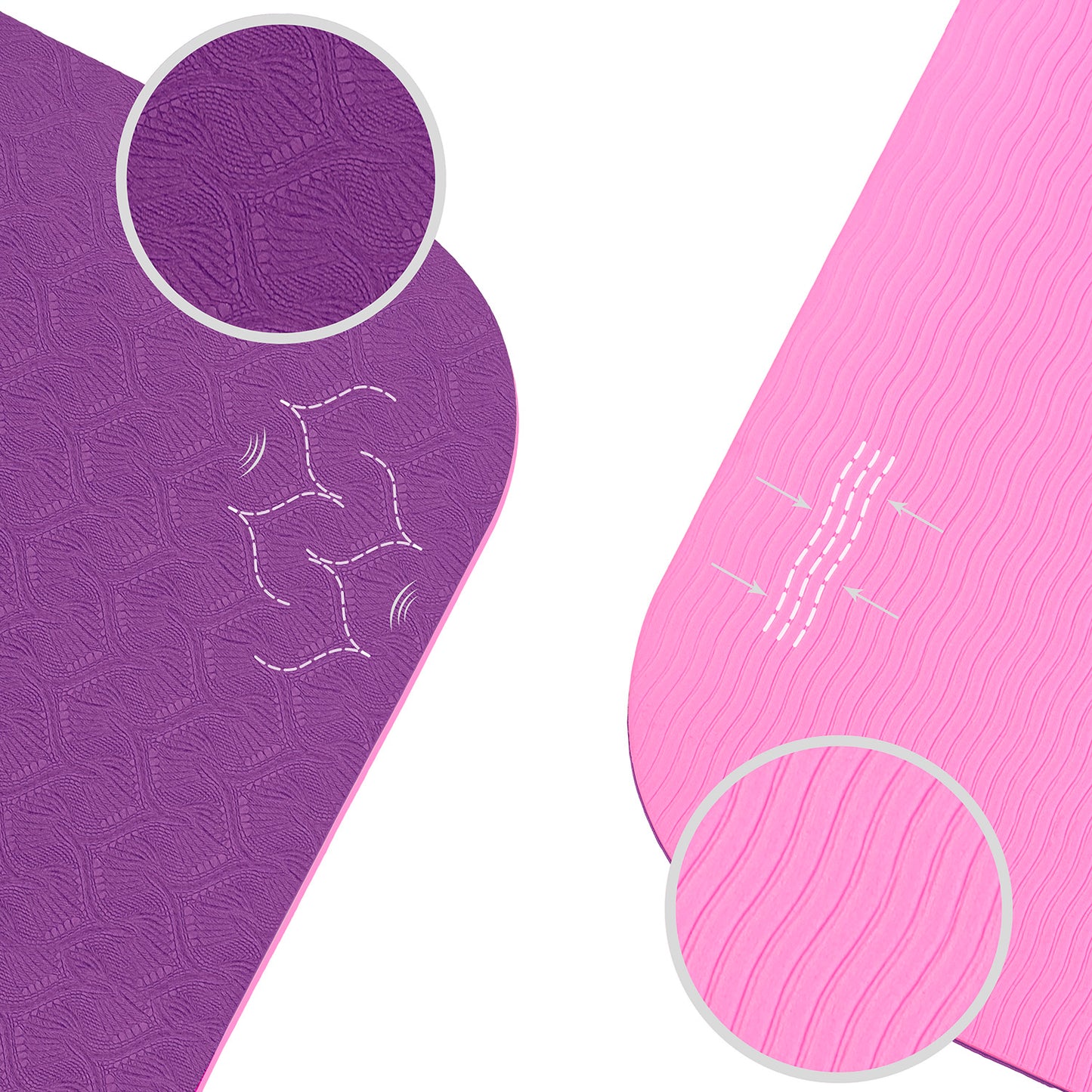 TAPPETINO YOGA STUDIO ROSA VIOLETTO (OFFERTA RINNOVATA)