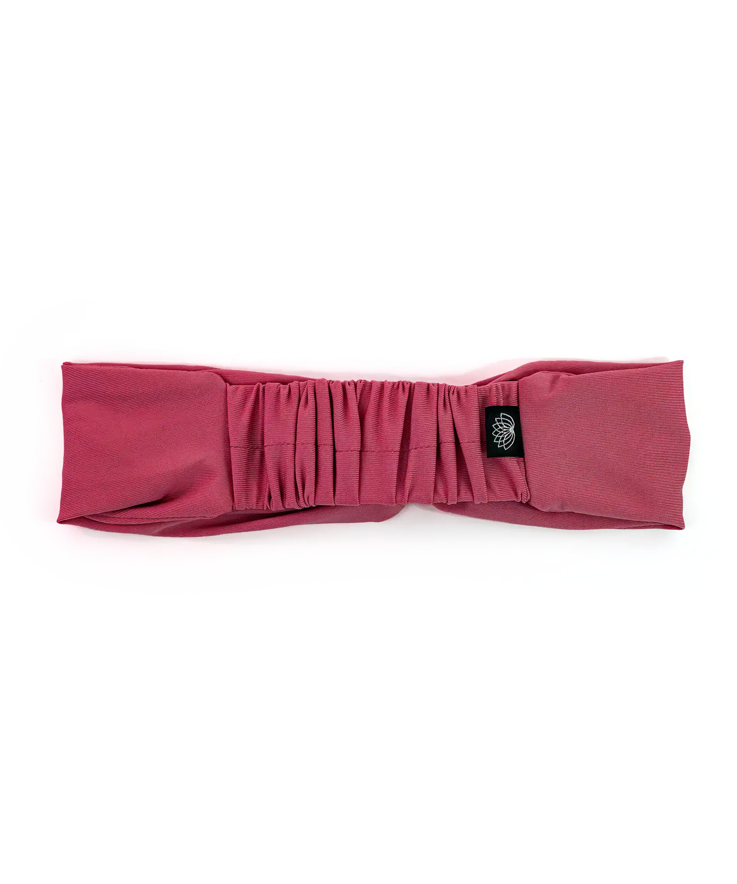 FASCIA CON TURBANTE AL LAMPONE