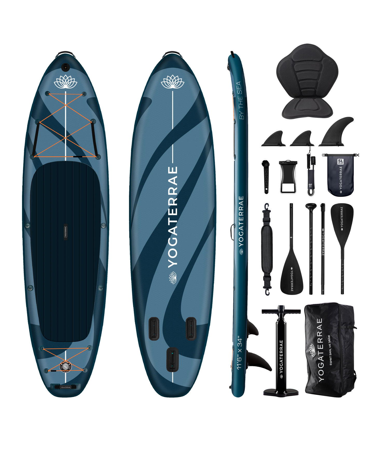 STAND UP PADDLE YOGA GONFIABILE 11'6'' - PIONEER