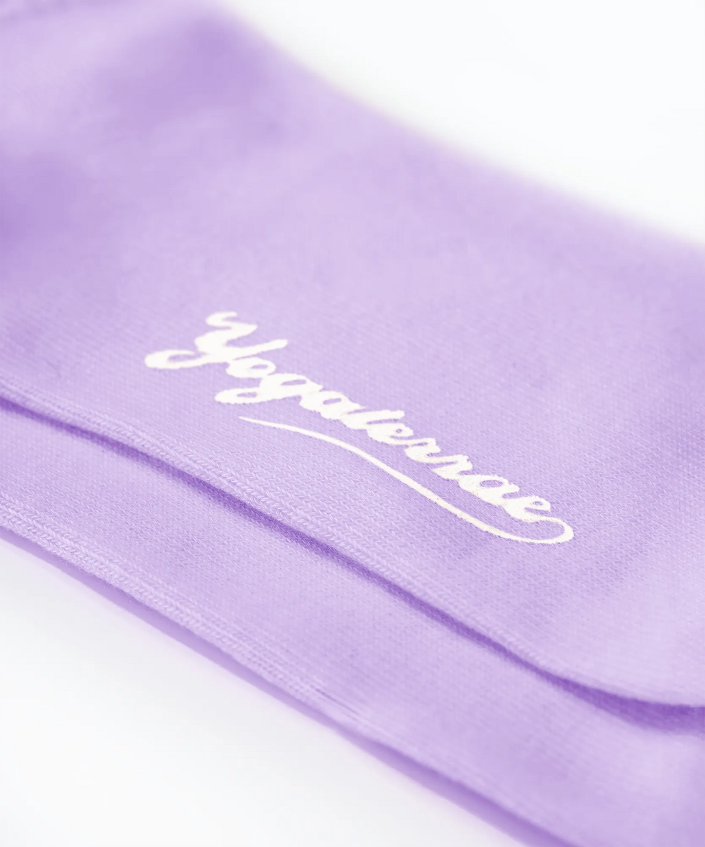CALZINI DA DONNA CON BORDO ONDULATO, LAVANDA