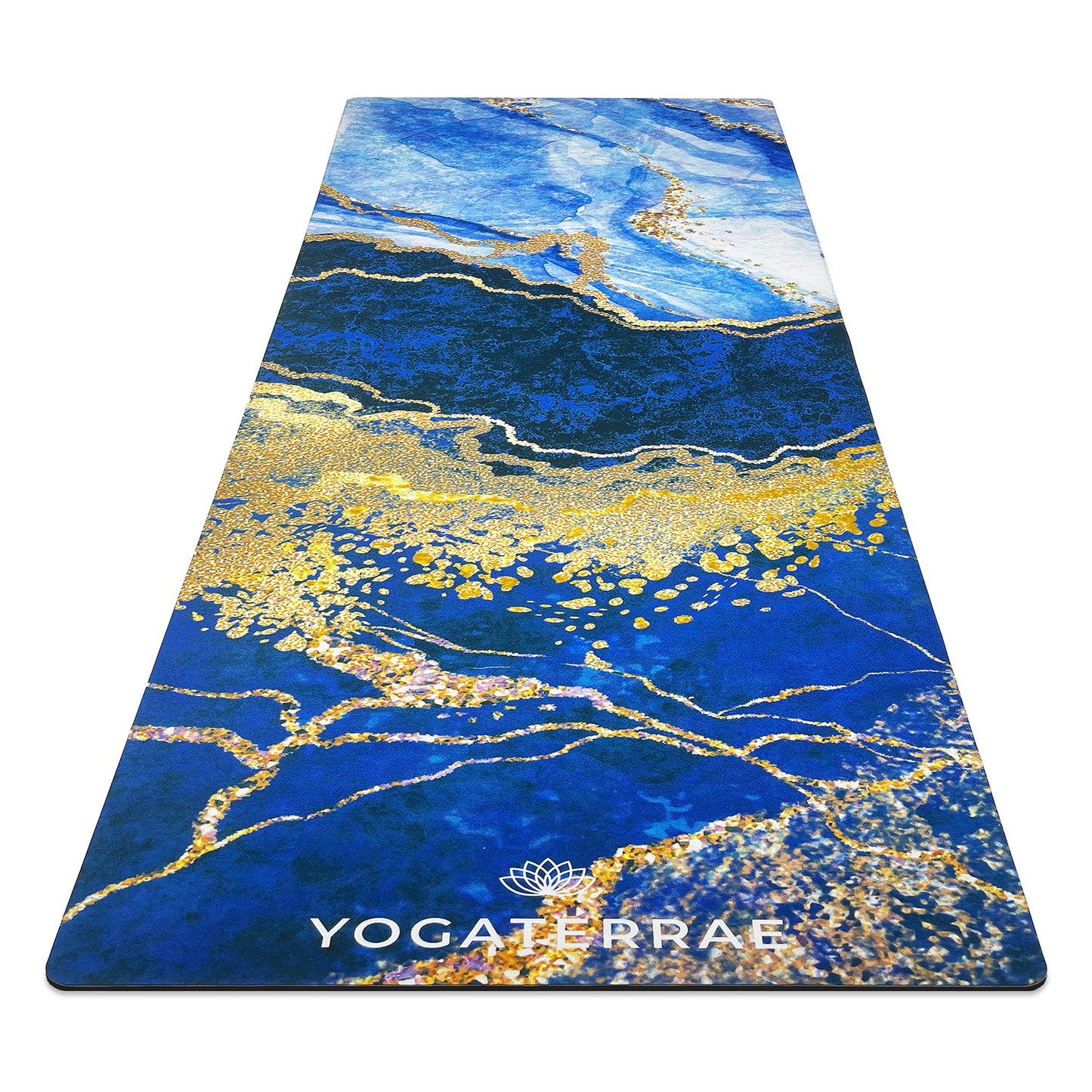 TAPIS DE YOGA SUÉDÉ ET CAOUTCHOUC NATUREL NILA SAMUDRA AVEC SAC