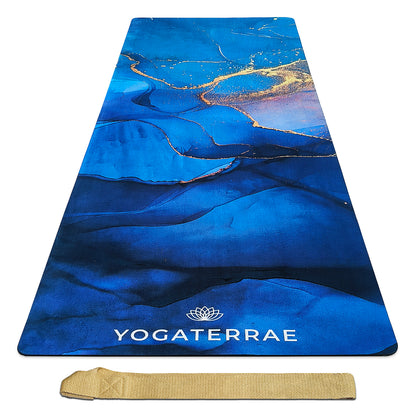 TAPIS DE YOGA SUÉDÉ ET CAOUTCHOUC NATUREL SVARNA NADI (OFFRE RENOUVELÉE)