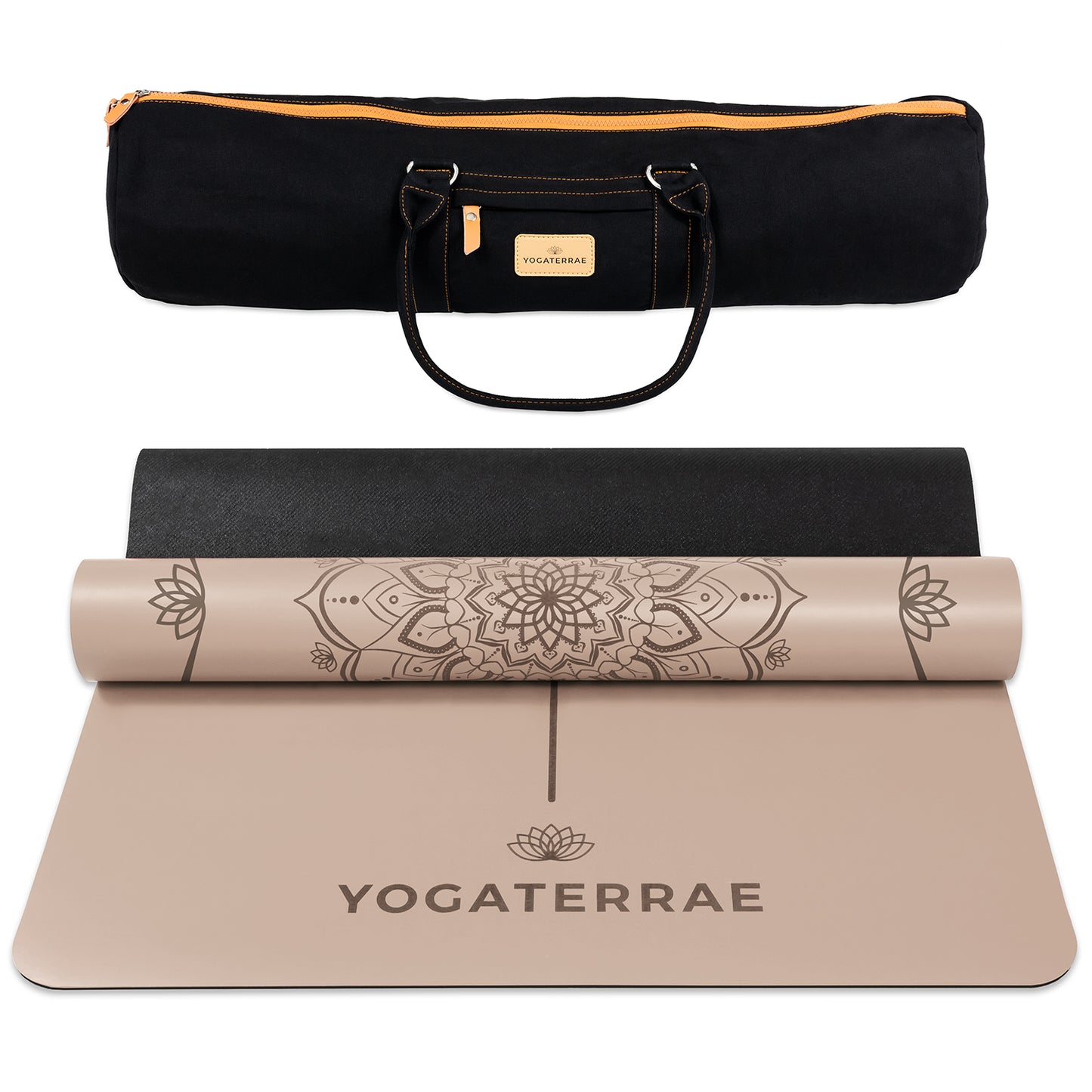 TAPIS DE YOGA MAUNA KEA BRONZE CLAIR AVEC SAC