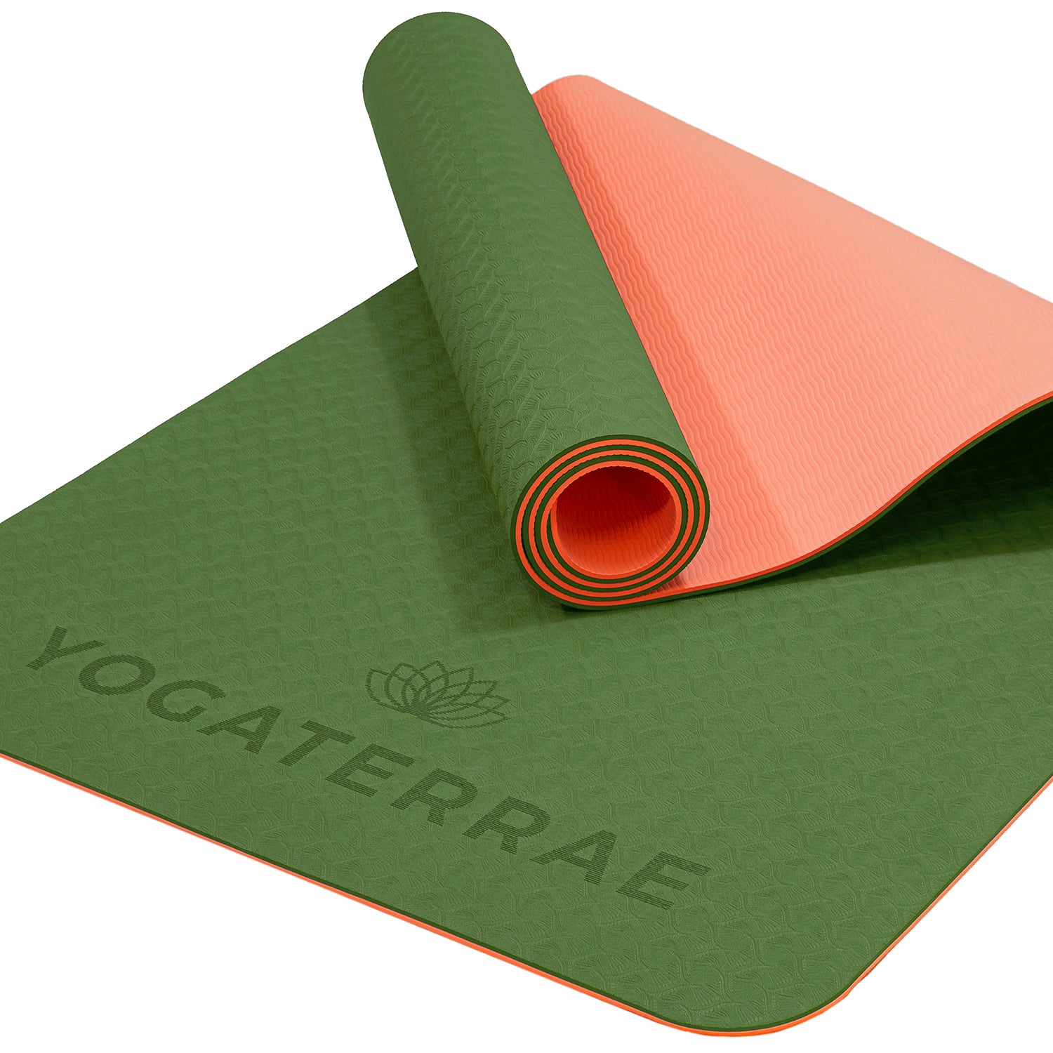 Tapis de yoga d'exercice Matériau TPE respectueux de l'environnement  EcoZHIHETONG (183 x 61 x 0,5 cm), tapis de yoga de voyage léger non  ZHIHETONG Slip pour yoga, Pilates, entraînement, gymnastique