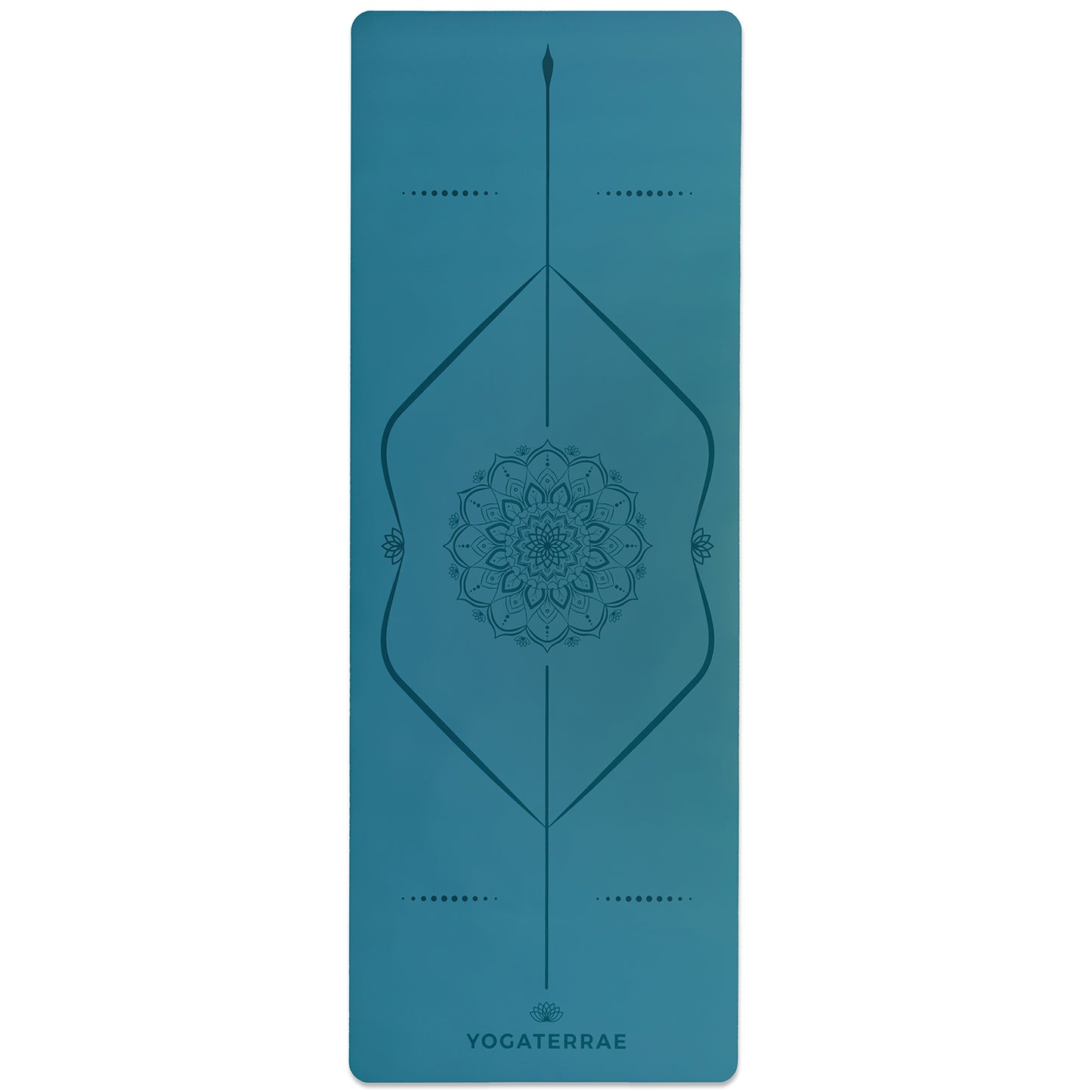 TAPIS DE YOGA MAUNA KEA TURQUOISE BLEU CANARD