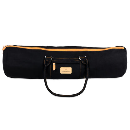 TAPIS DE YOGA GINKGOS DEEP BRONZE OLIVE EN PU-CAOUTCHOUC NATUREL AVEC SAC