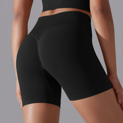 SHORT FEMME YOGA-FITNESS-PILATES NOIR INTEMPOREL CLASSIQUE