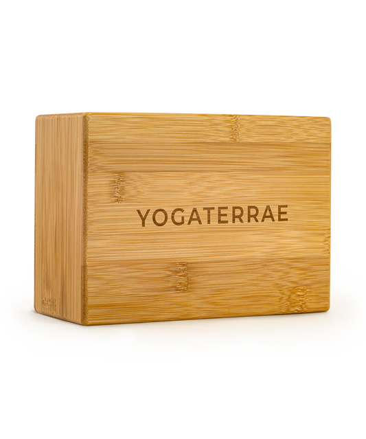 BRIQUE DE YOGA EN BAMBOU NATUREL