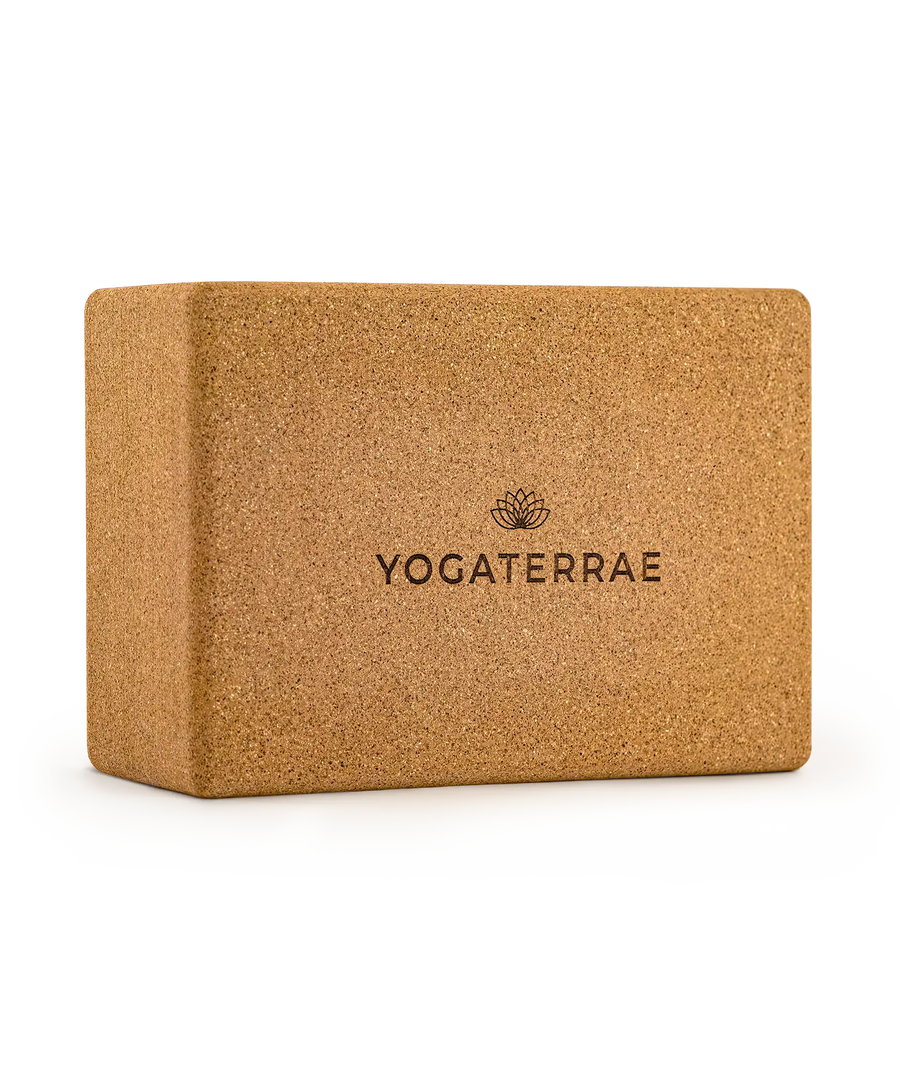BRIQUE DE YOGA ANTIDÉRAPANTE – LIÈGE NATUREL