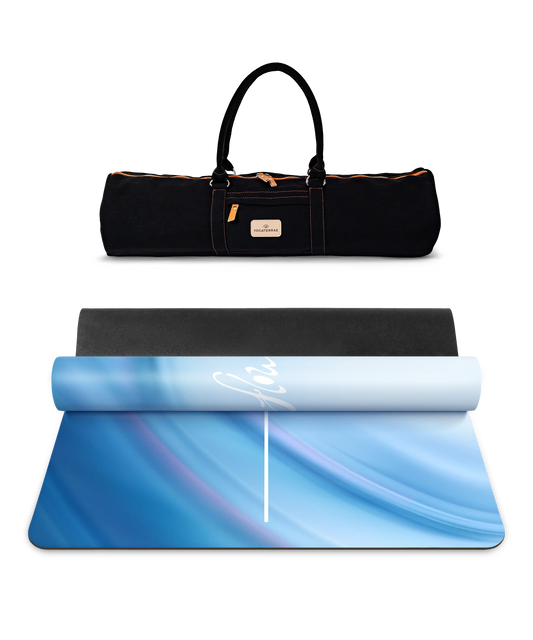 TAPIS DE YOGA ANTIDÉRAPANT PU-CAOUTCHOUC NATUREL PRANA AVEC SAC