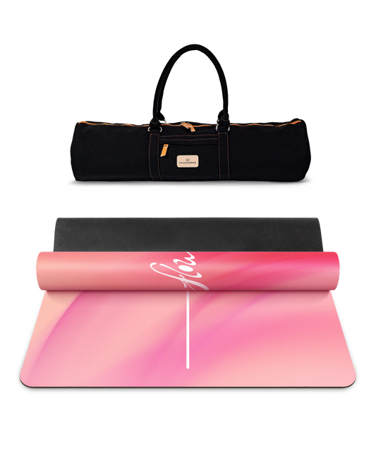 TAPIS DE YOGA ANTIDÉRAPANT PU-CAOUTCHOUC NATUREL PREMA AVEC SAC