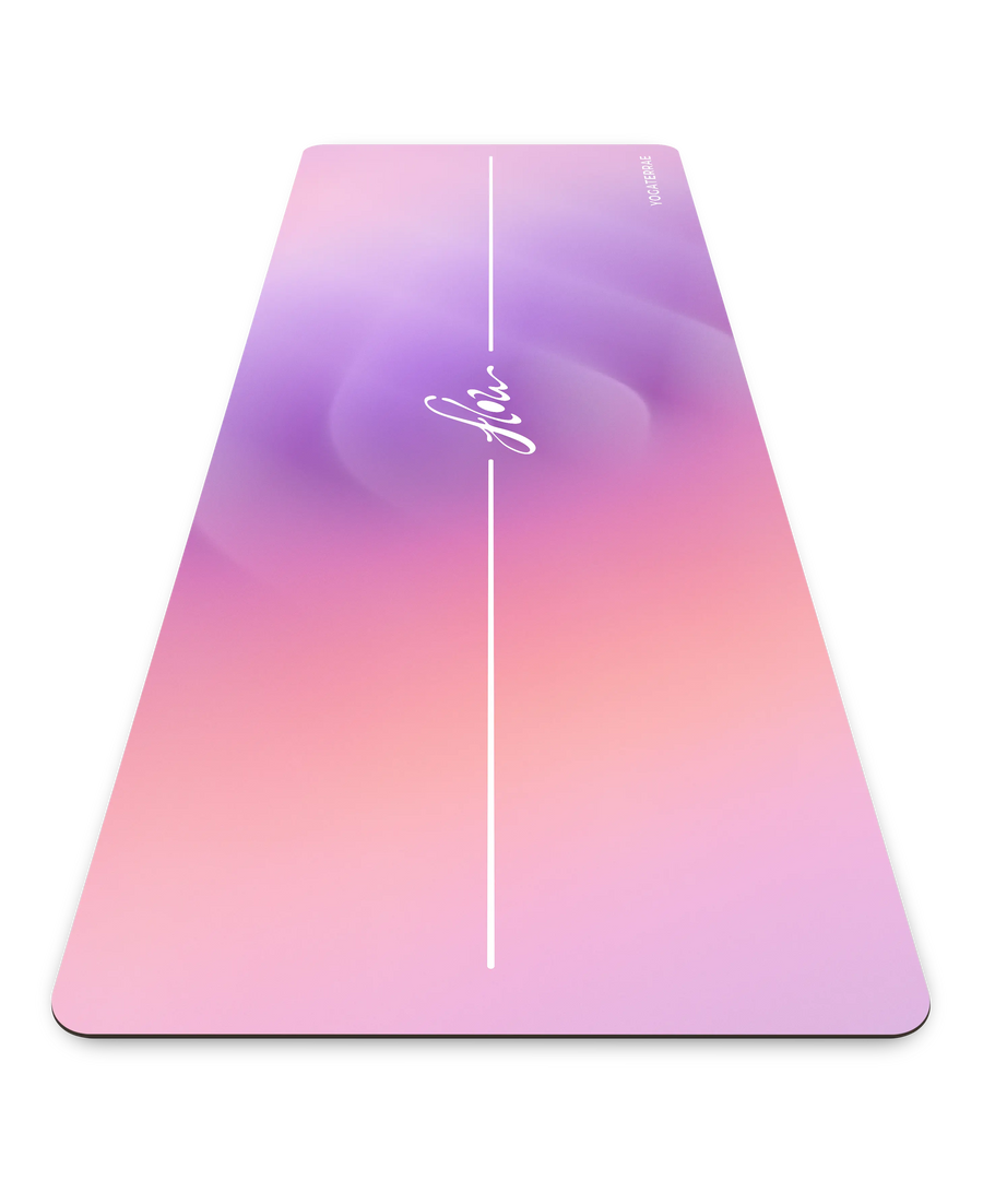 TAPIS DE YOGA DHYANA PU-CAOUTCHOUC NATUREL