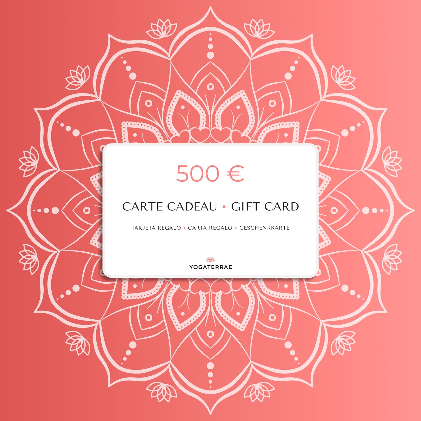 CARTE CADEAU YOGATERRAE