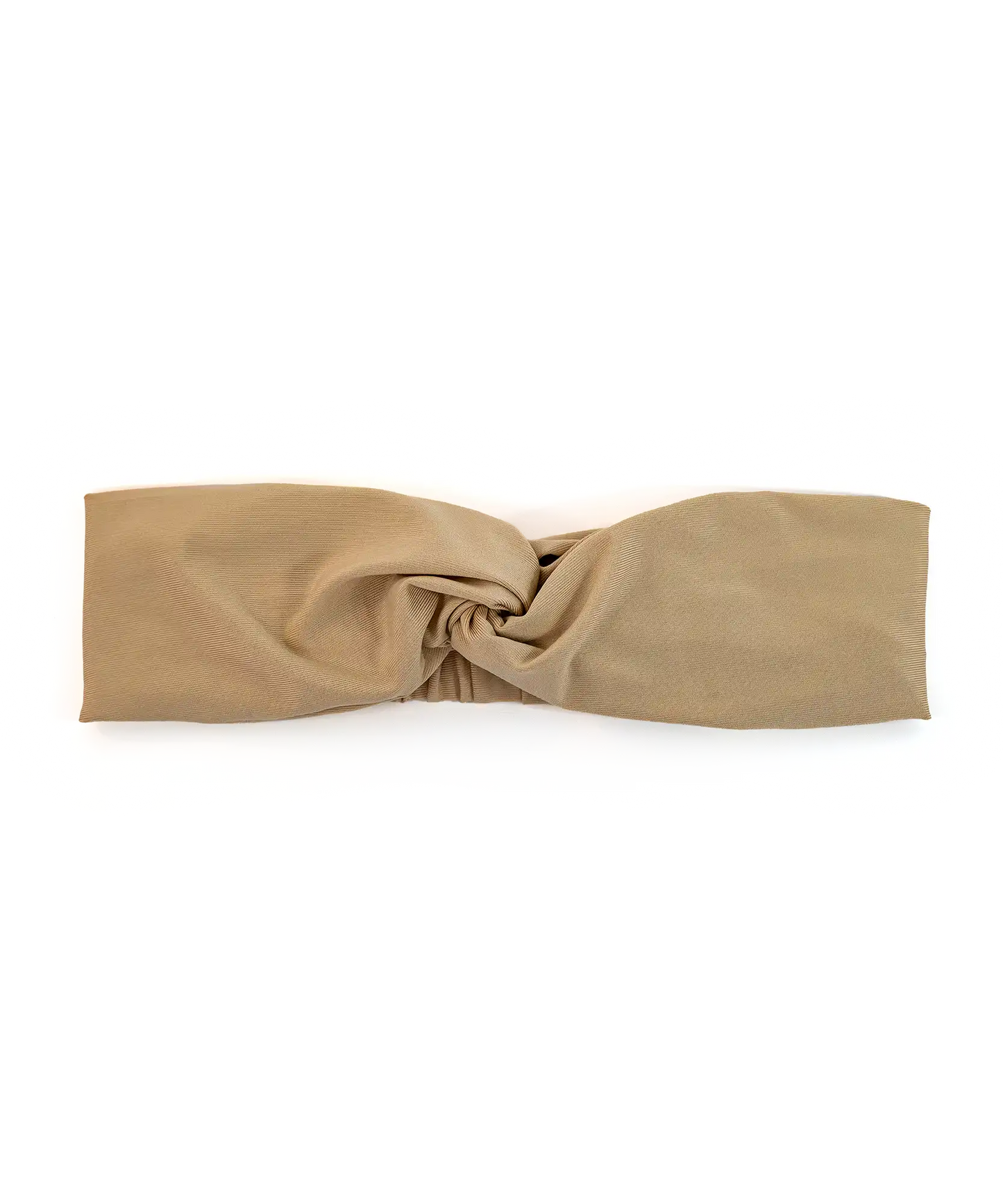 BANDEAU TURBAN TWISTÉ BEIGE