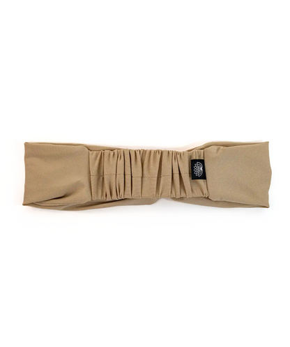 BANDEAU TURBAN TWISTÉ BEIGE
