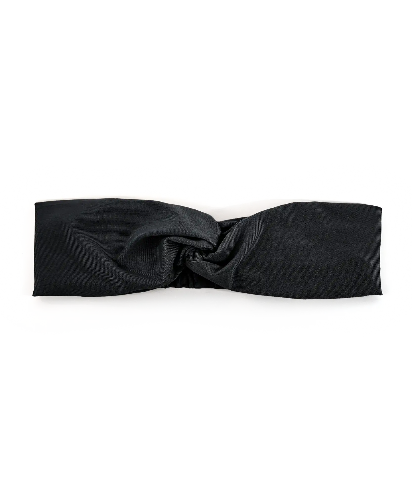 BANDEAU TURBAN TWISTÉ NOIR