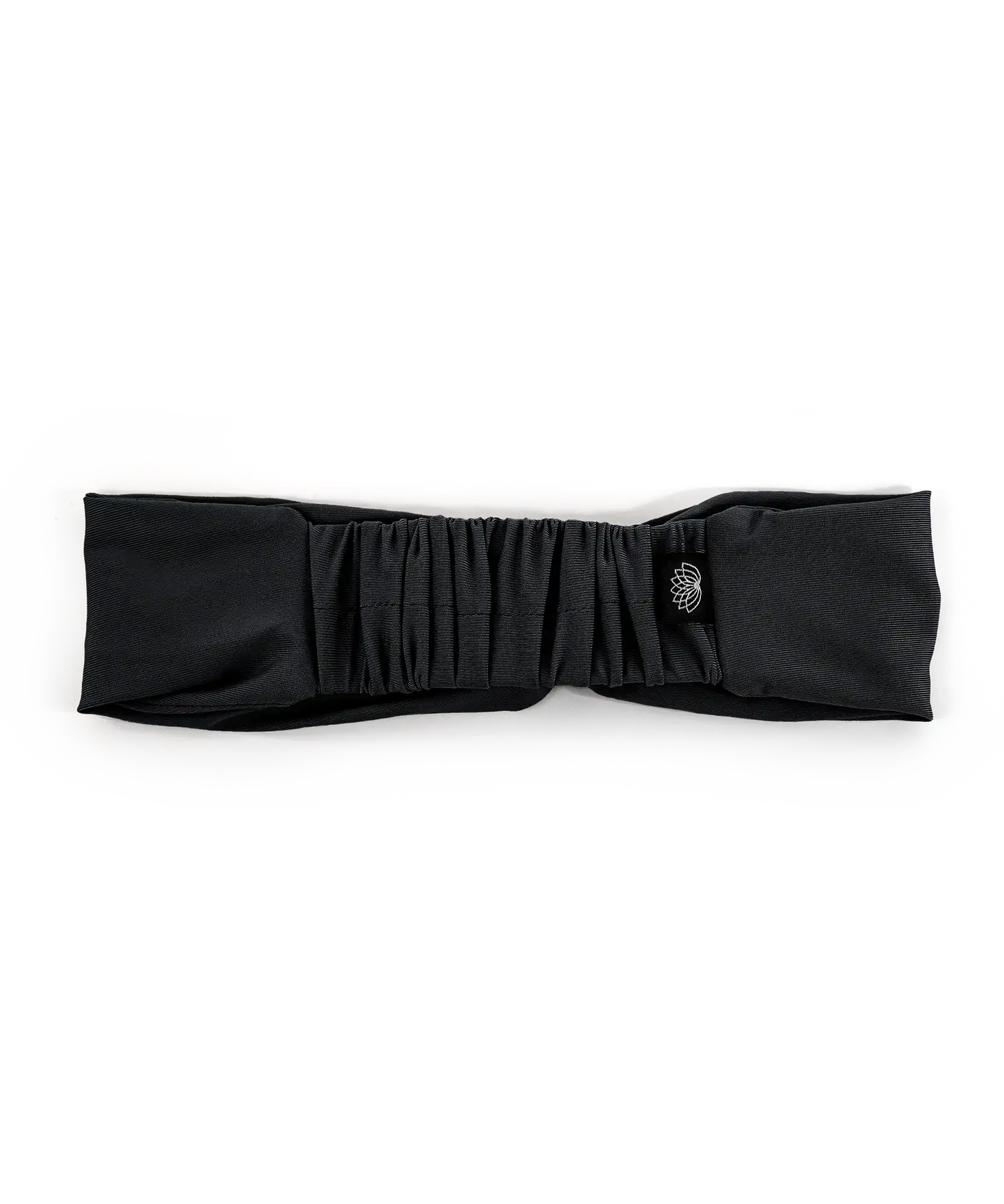 BANDEAU TURBAN TWISTÉ NOIR