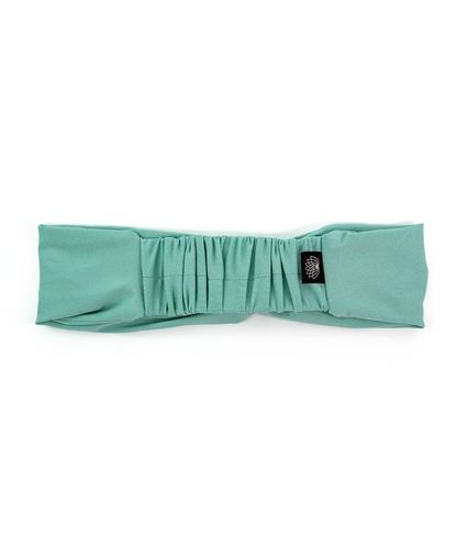 BANDEAU TURBAN TWISTÉ VERT MENTHE