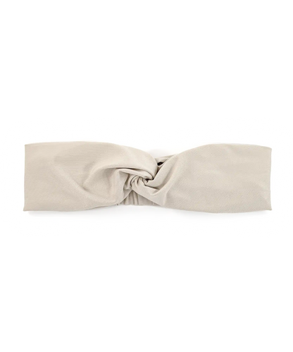 BANDEAU TURBAN TWISTÉ BLANC