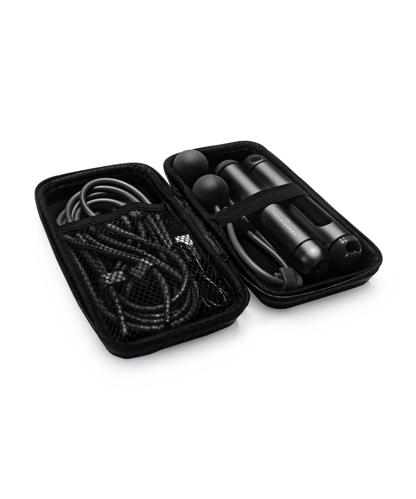 CORDE À SAUTER CONNECTÉE BLUETOOTH – NOIR