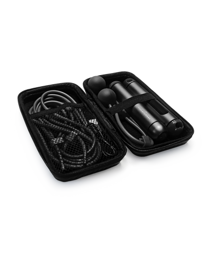 CORDE À SAUTER CONNECTÉE BLUETOOTH – NOIR