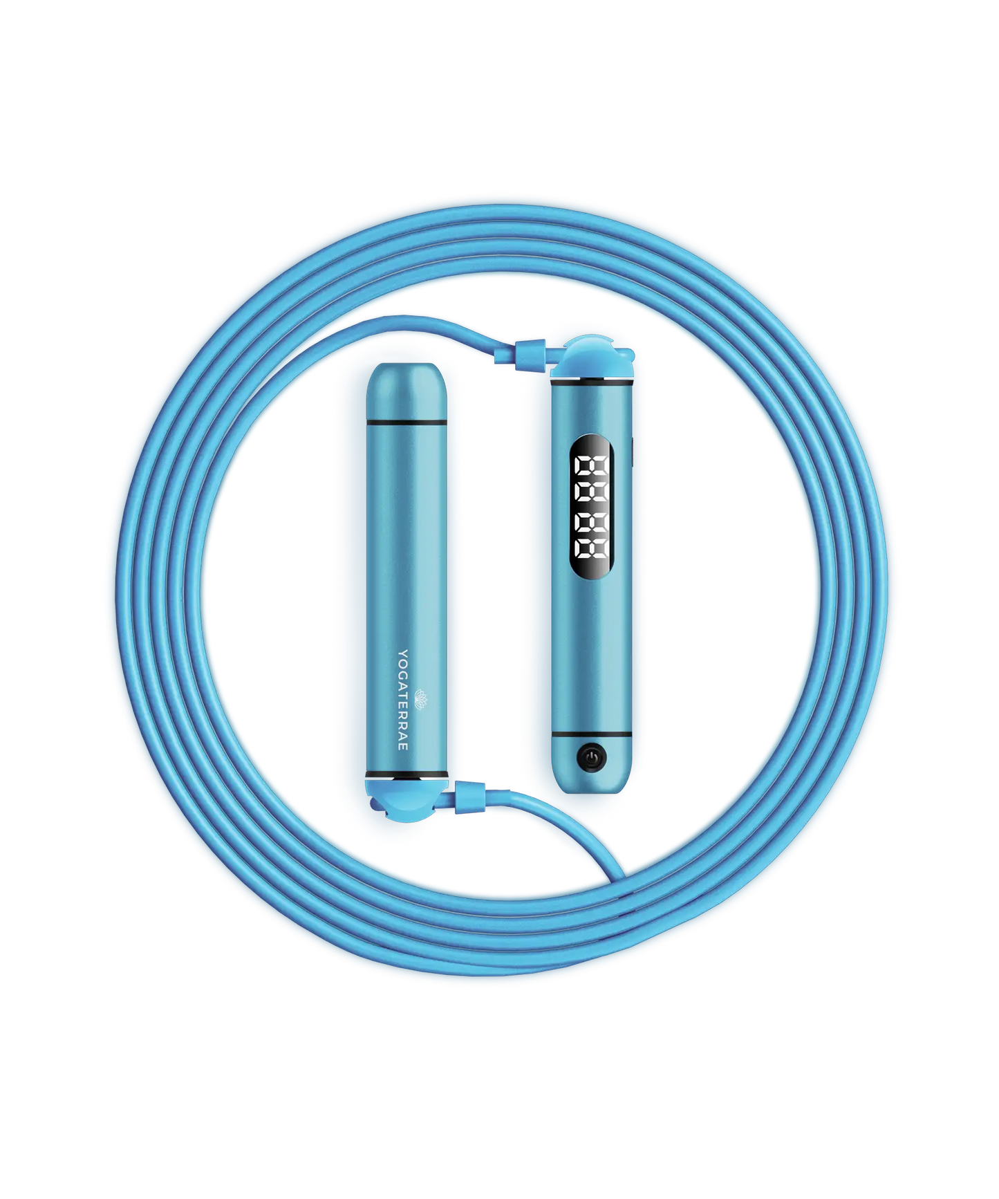 CORDE À SAUTER CONNECTÉE BLUETOOTH – BLEU