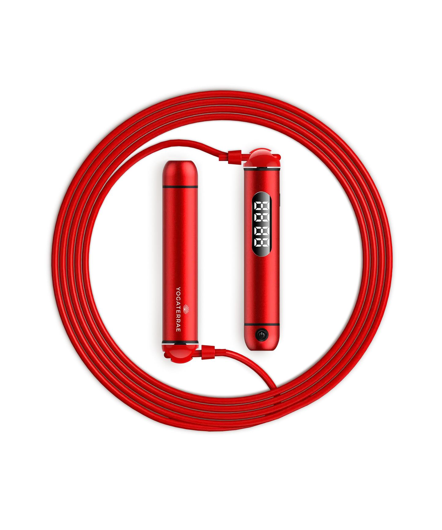CORDE À SAUTER CONNECTÉE BLUETOOTH – ROUGE