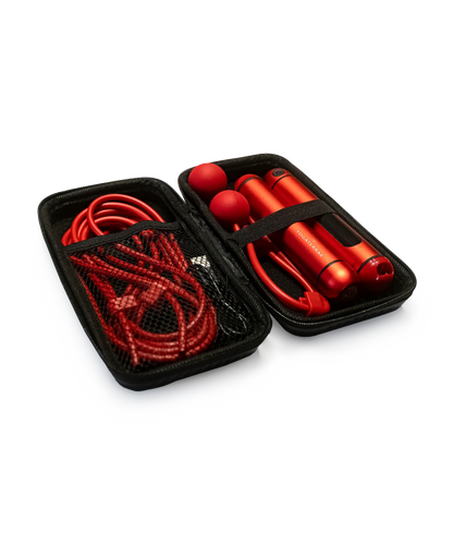 CORDE À SAUTER CONNECTÉE BLUETOOTH – ROUGE