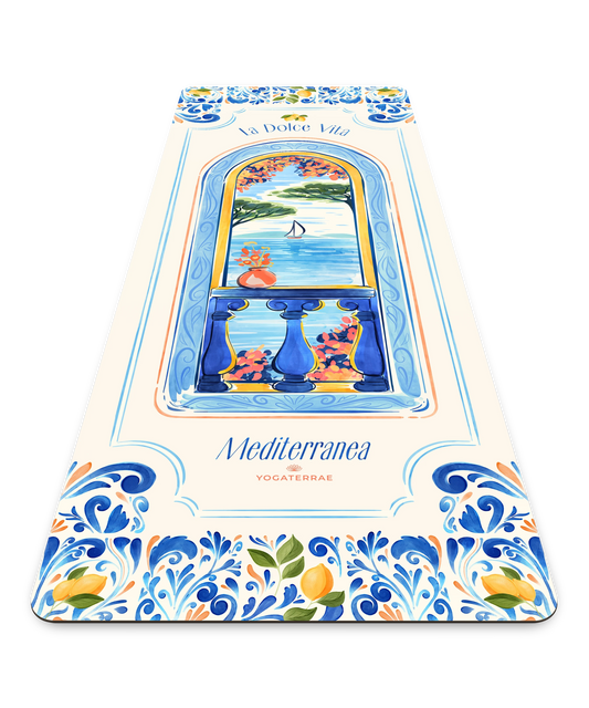 TAPIS DE YOGA ANTIDÉRAPANT DOLCE VITA EN PU-CAOUTCHOUC NATUREL