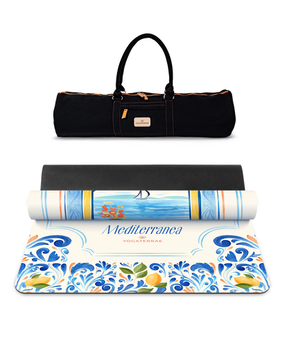 TAPIS DE YOGA DOLCE VITA EN PU-CAOUTCHOUC NATUREL AVEC SAC