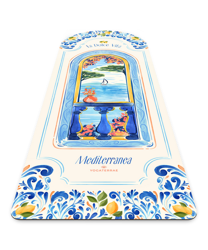 TAPIS DE YOGA ANTIDÉRAPANT DOLCE VITA ARCHE EN PU-CAOUTCHOUC NATUREL
