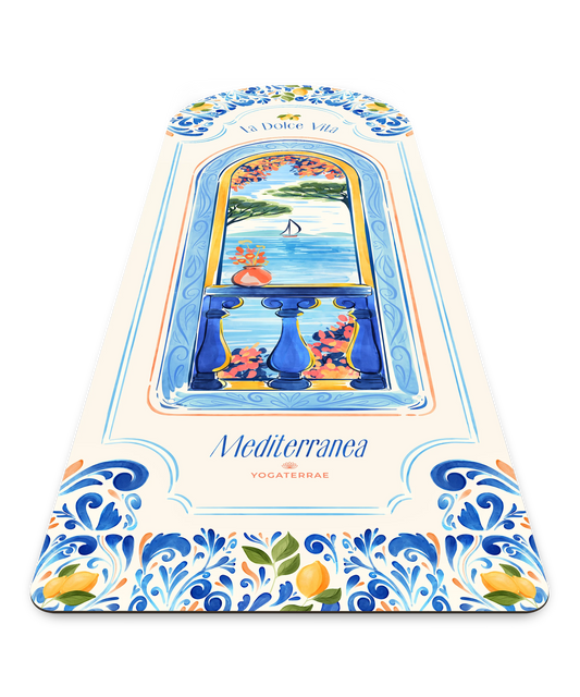 TAPIS DE YOGA ANTIDÉRAPANT DOLCE VITA ARCHE EN PU-CAOUTCHOUC NATUREL