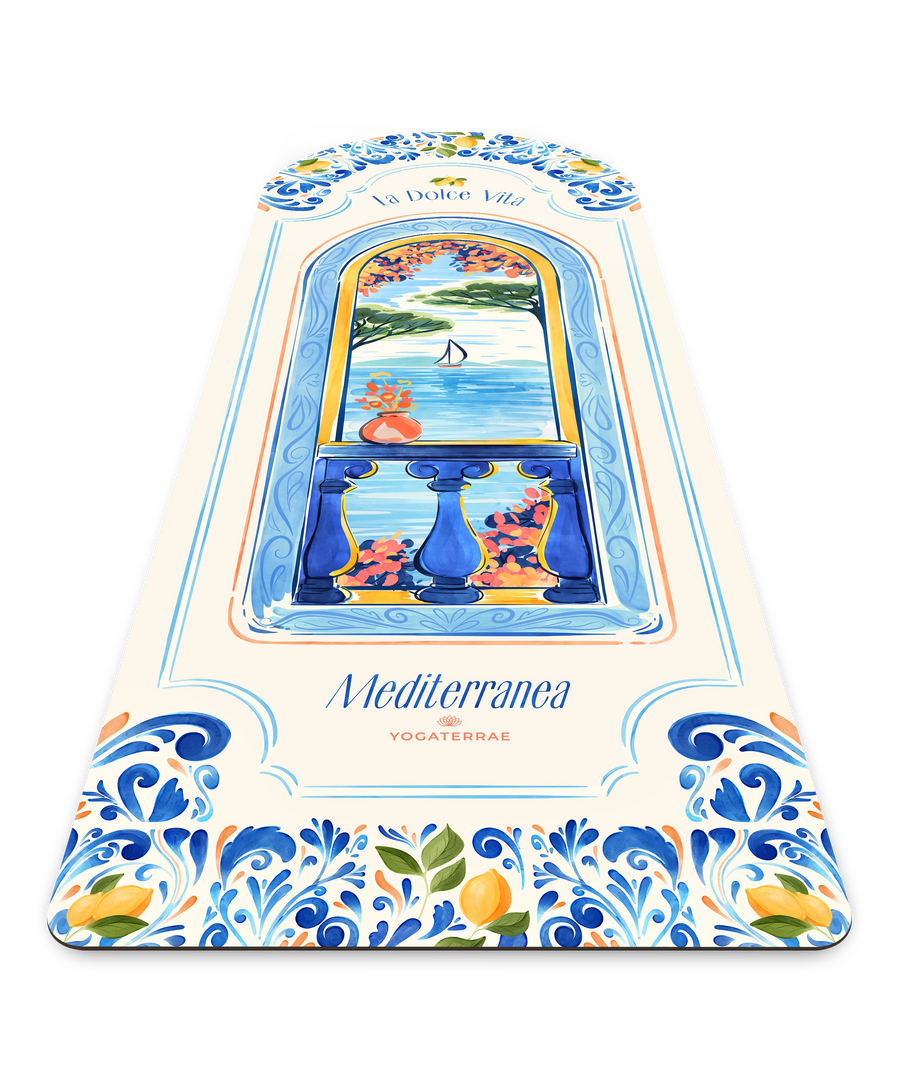 TAPIS DE YOGA DOLCE VITA ARCHE PU-CAOUTCHOUC NATUREL