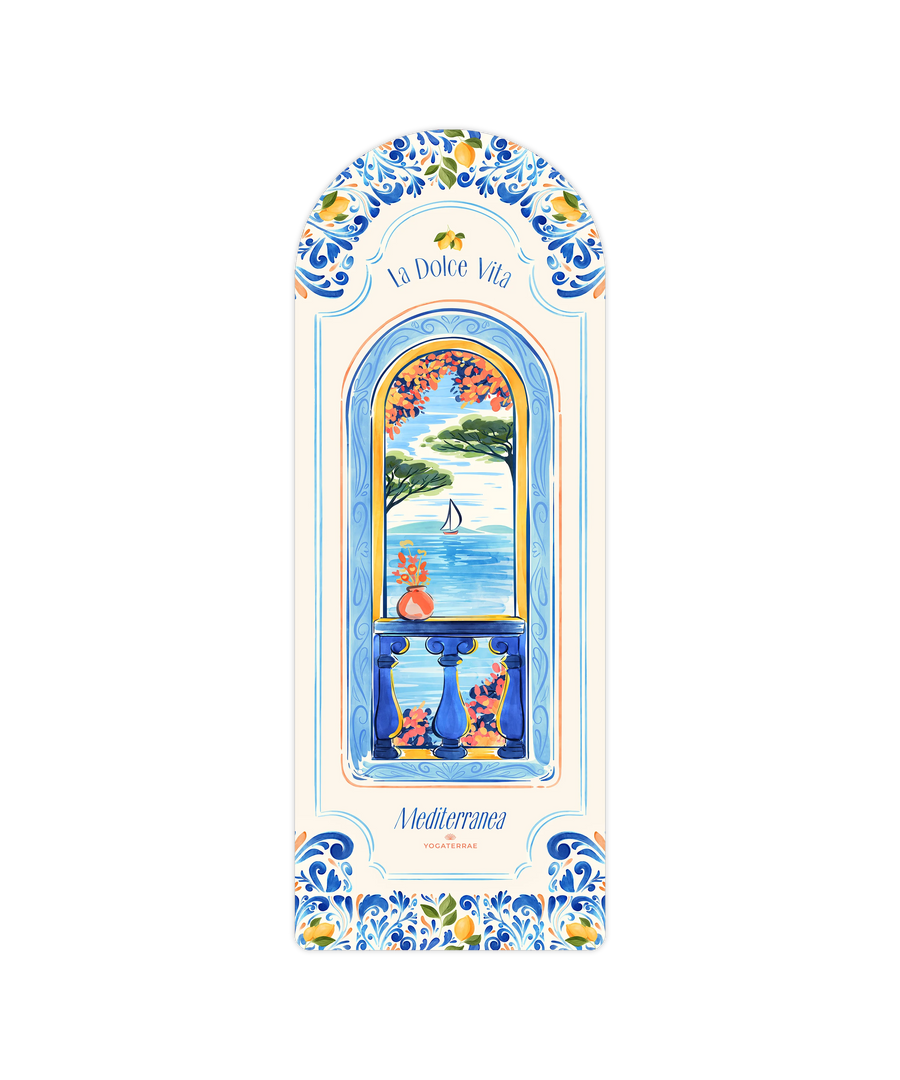 TAPIS DE YOGA DOLCE VITA ARCHE PU-CAOUTCHOUC NATUREL