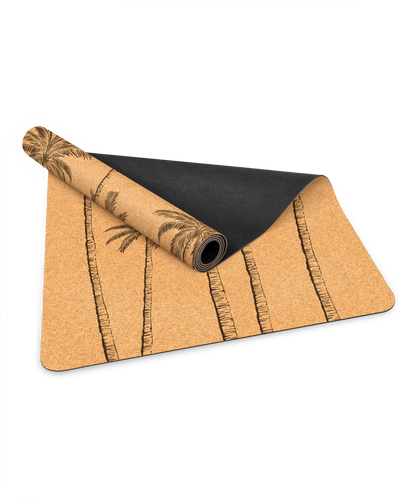TAPIS DE YOGA LIÈGE & CAOUTCHOUC NATUREL ANTIDÉRAPANT MEDITERRANEA AVEC SAC
